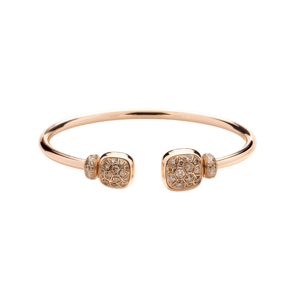 Pomellato Nudo Classic And Petit armband roodgoud met diamant - PBC2027 O7000 DBRTB - #3 Pomellato Nudo Classic And Petit armband roodgoud met diamant - PBC2027 O7000 DBRTB - #3
