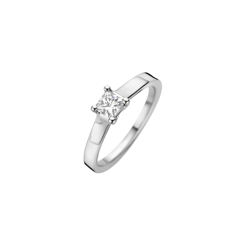Schaap en Citroen Diamonds ring witgoud met diamant - #1 Schaap en Citroen Diamonds ring witgoud met diamant - #1