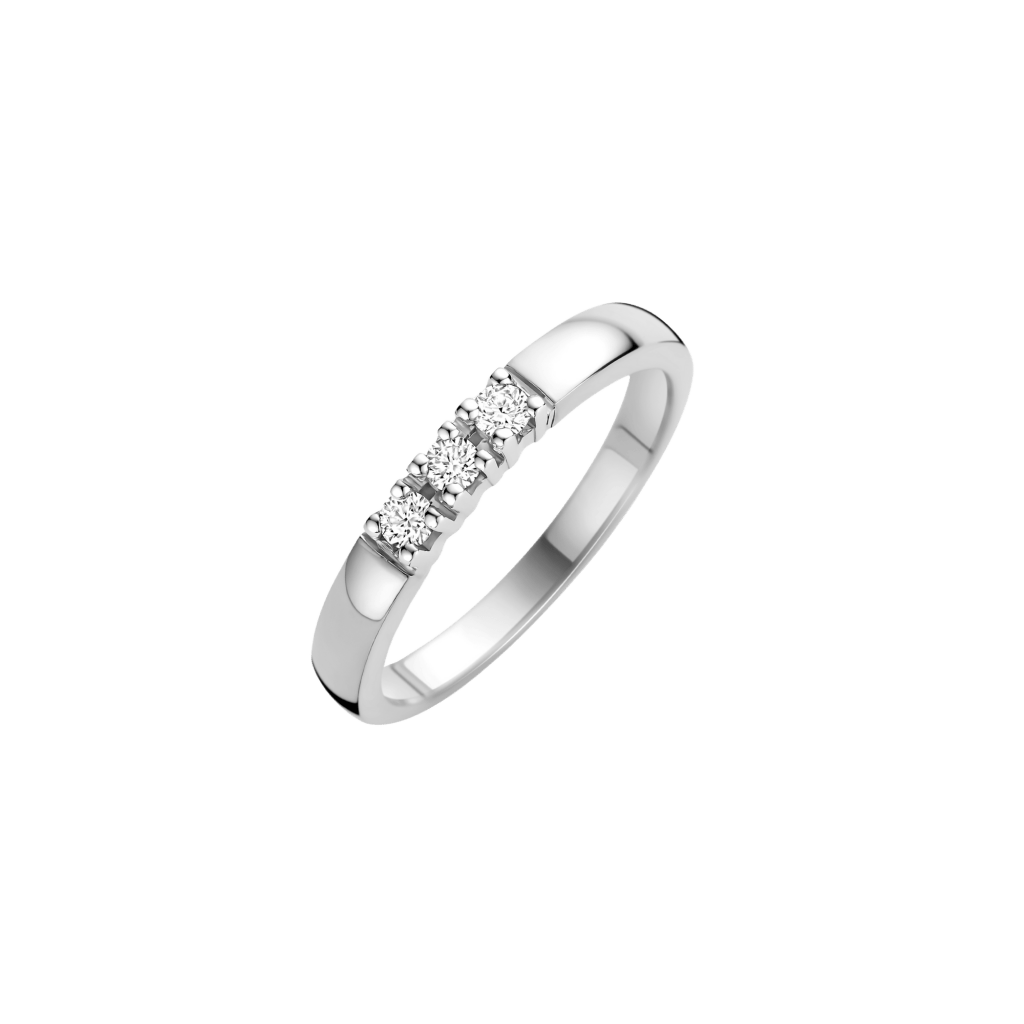 Schaap en Citroen Diamonds ring witgoud met diamant - #2 Schaap en Citroen Diamonds ring witgoud met diamant - #2