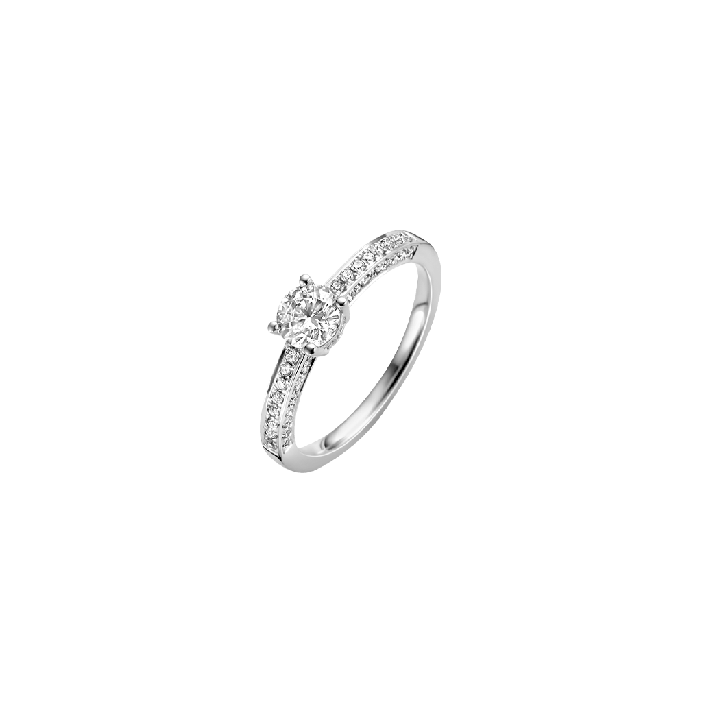 Schaap en Citroen Diamonds ring witgoud met diamant - #3 Schaap en Citroen Diamonds ring witgoud met diamant - #3
