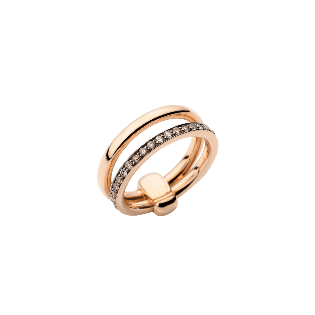 Pomellato Pomellato Together ring roodgoud met diamant - PAC0100 O7BKR DBR00 - #2 Pomellato Pomellato Together ring roodgoud met diamant - PAC0100 O7BKR DBR00 - #2