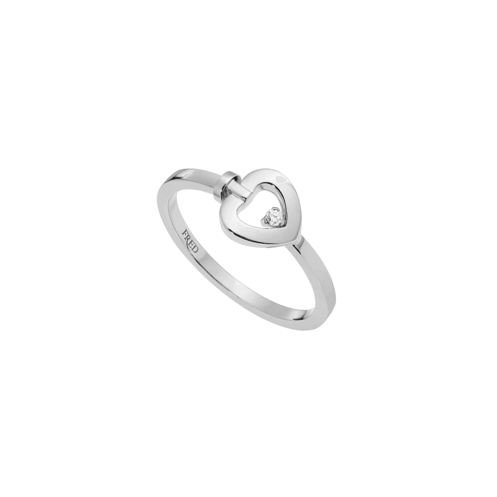 Fred Pretty Woman ring witgoud met diamant - 4B0972-052 - #1 Fred Pretty Woman ring witgoud met diamant - 4B0972-052 - #1