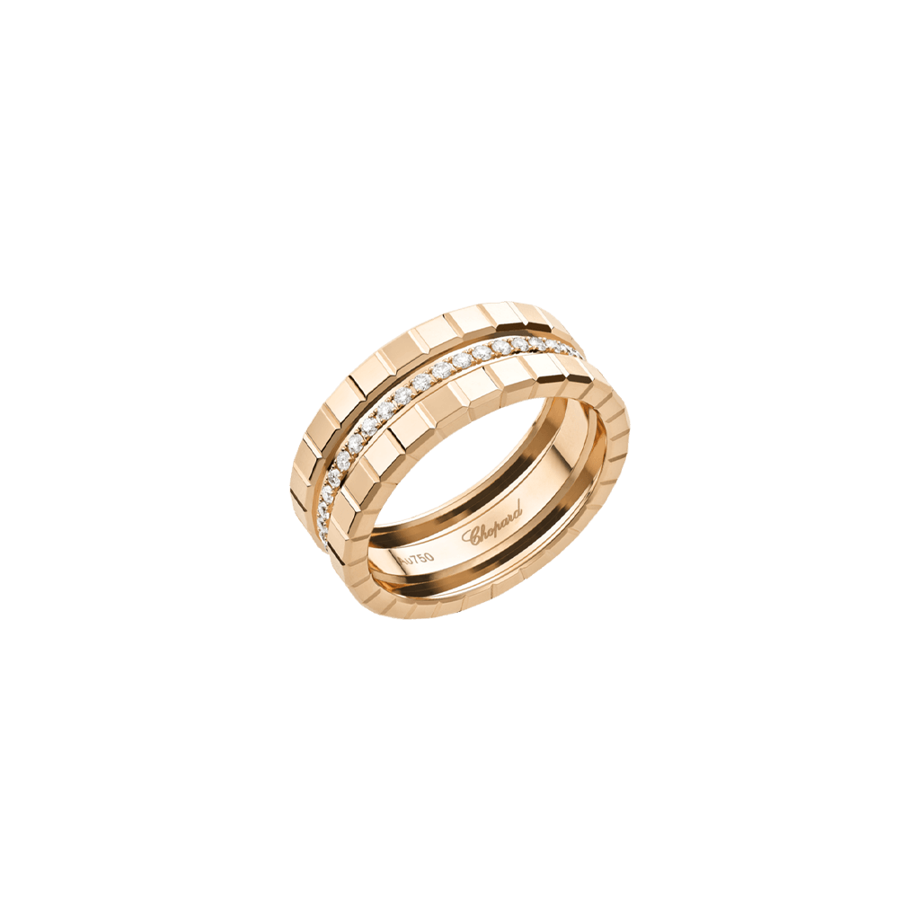 Chopard Ice Cube Mini ring roodgoud met diamant - 827005-5042 - #1 Chopard Ice Cube Mini ring roodgoud met diamant - 827005-5042 - #1