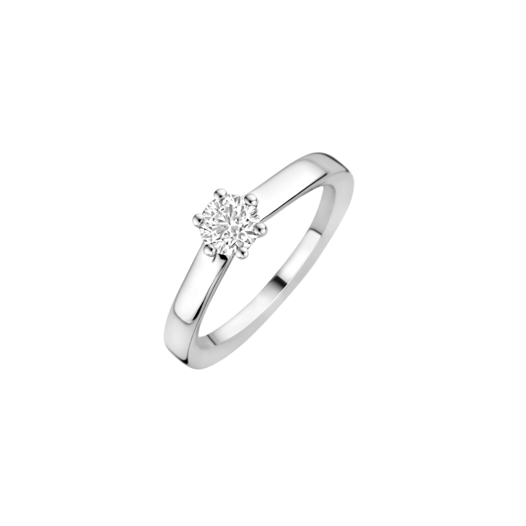 Schaap en Citroen Diamonds ring witgoud met diamant - #1 Schaap en Citroen Diamonds ring witgoud met diamant - #1