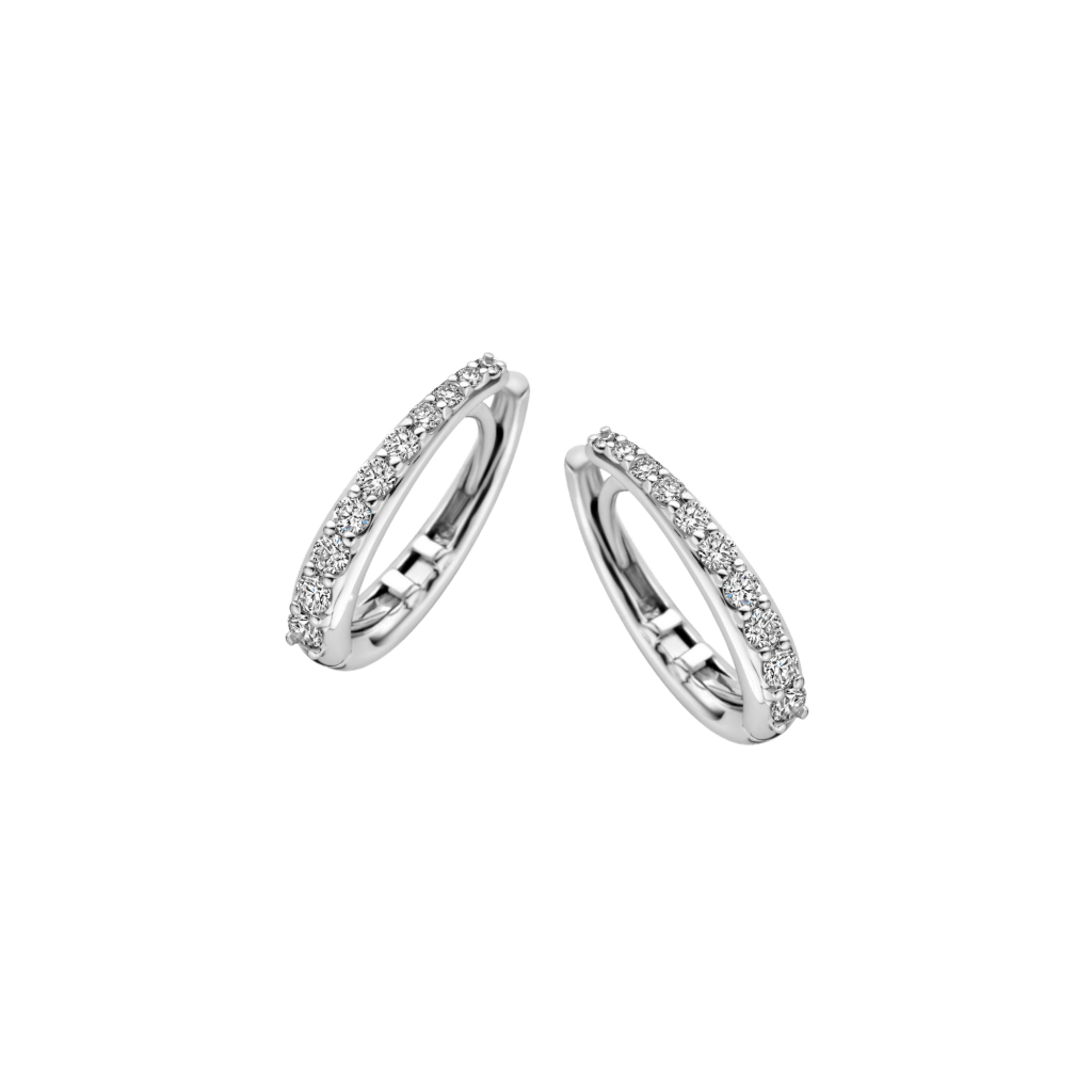 Schaap en Citroen Diamonds oorsieraad witgoud met diamant - #1 Schaap en Citroen Diamonds oorsieraad witgoud met diamant - #1