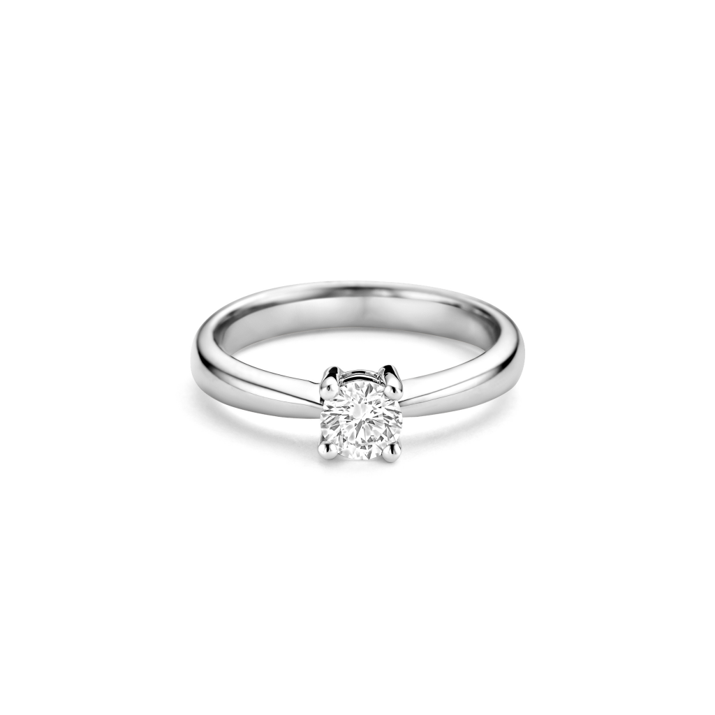 Schaap en Citroen Diamonds ring witgoud met diamant - #4 Schaap en Citroen Diamonds ring witgoud met diamant - #4