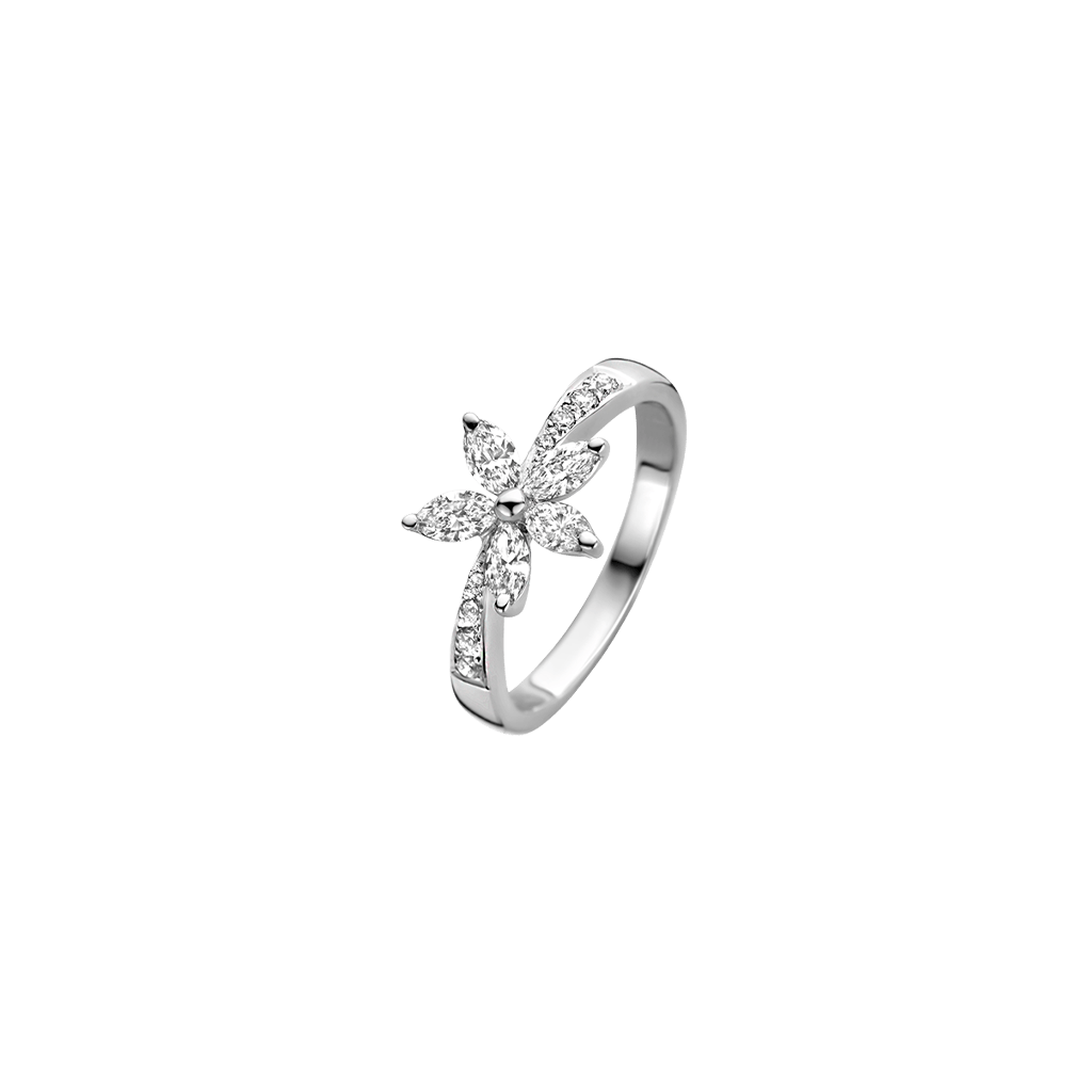 Schaap en Citroen Diamonds ring witgoud met diamant - #2 Schaap en Citroen Diamonds ring witgoud met diamant - #2