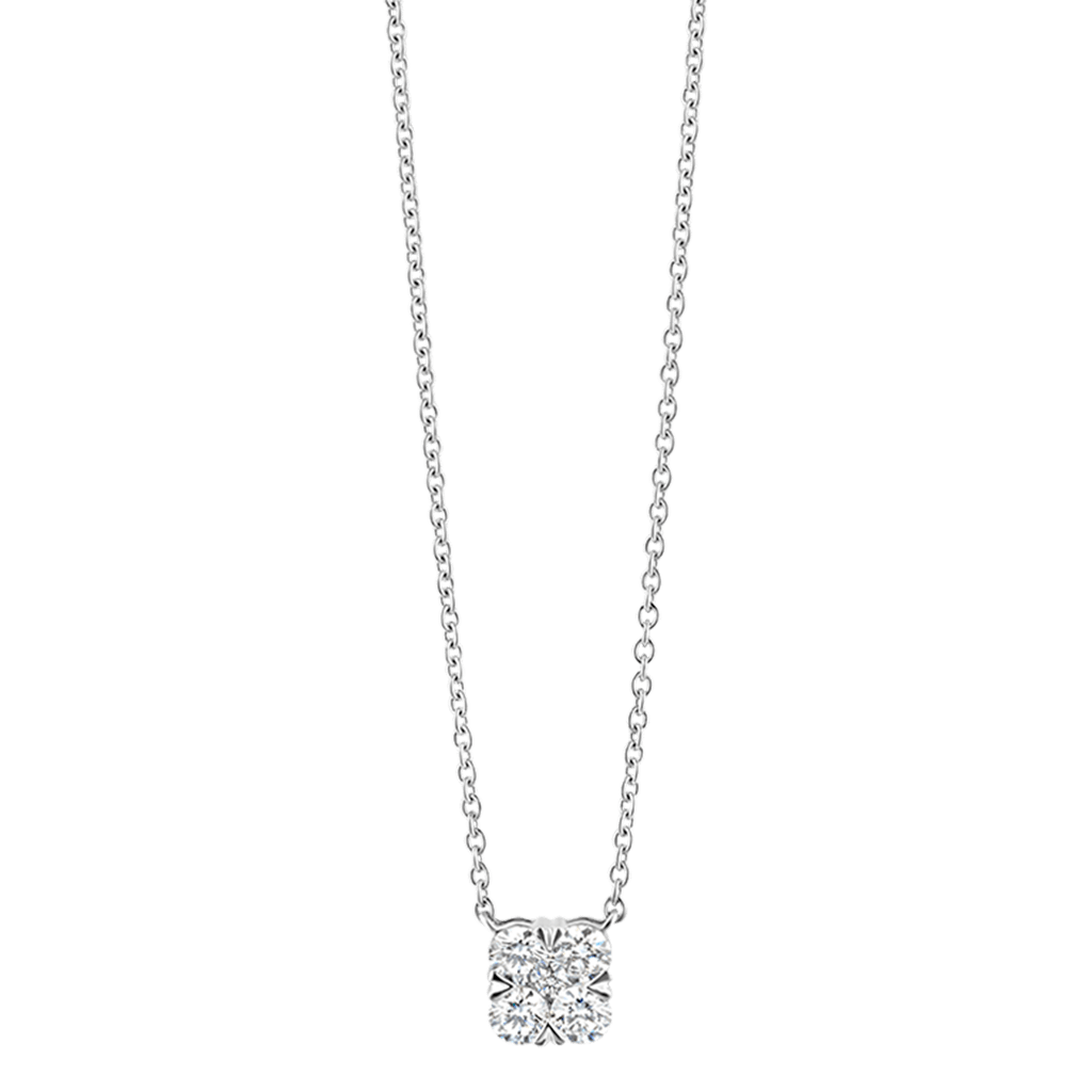 Schaap en Citroen Diamonds collier witgoud met diamant - #2 Schaap en Citroen Diamonds collier witgoud met diamant - #2