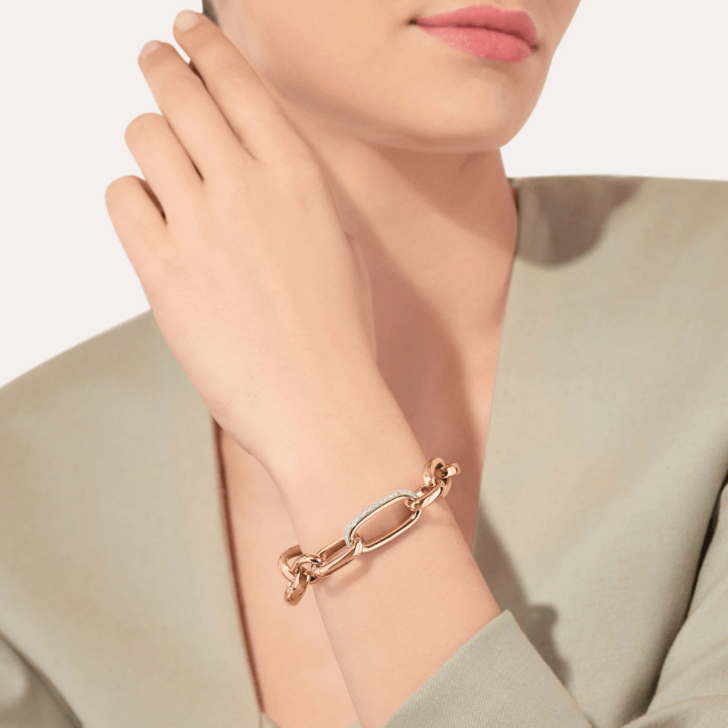 Pomellato Iconica armband roodgoud met diamant - PBB7128 O7WHR DB000 - #4 Pomellato Iconica armband roodgoud met diamant - PBB7128 O7WHR DB000 - #4