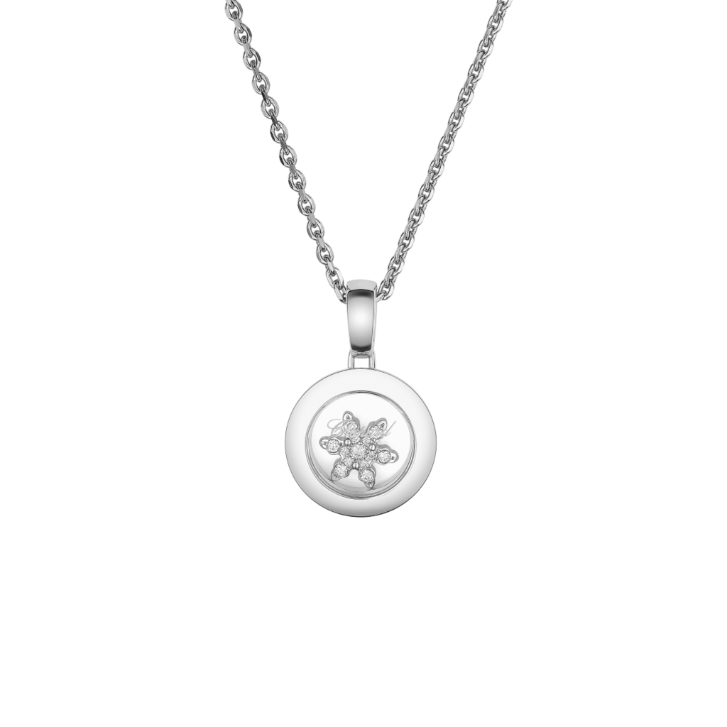 Chopard Happy Diamonds Happy Snowflakes collier witgoud met diamant - 79A018-1401 - #1 Chopard Happy Diamonds Happy Snowflakes collier witgoud met diamant - 79A018-1401 - #1