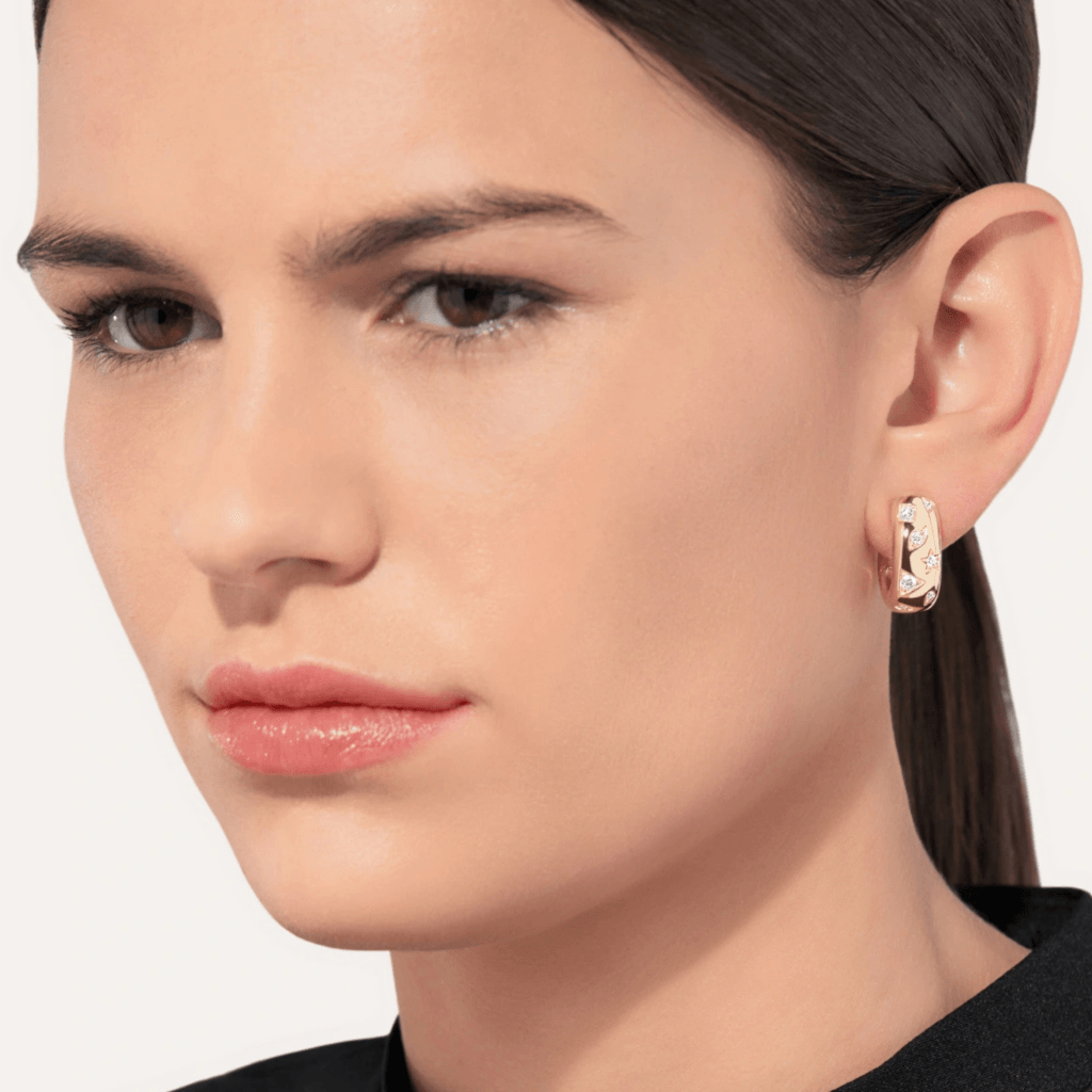 Pomellato Iconica oorsieraad roodgoud met diamant - POC2061 O7000 DB000 - #4 Pomellato Iconica oorsieraad roodgoud met diamant - POC2061 O7000 DB000 - #4