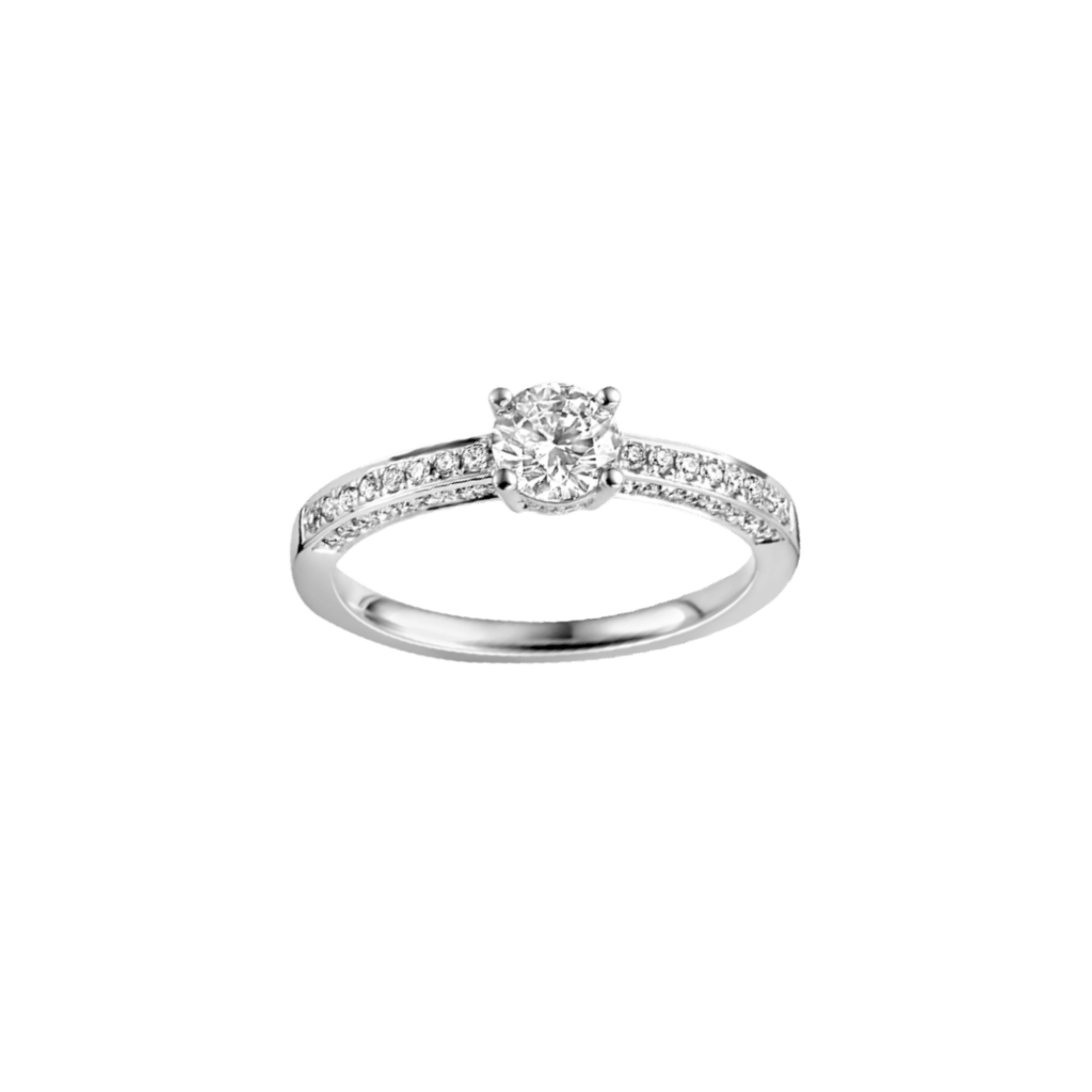 Schaap en Citroen Diamonds ring witgoud met diamant - #2 Schaap en Citroen Diamonds ring witgoud met diamant - #2