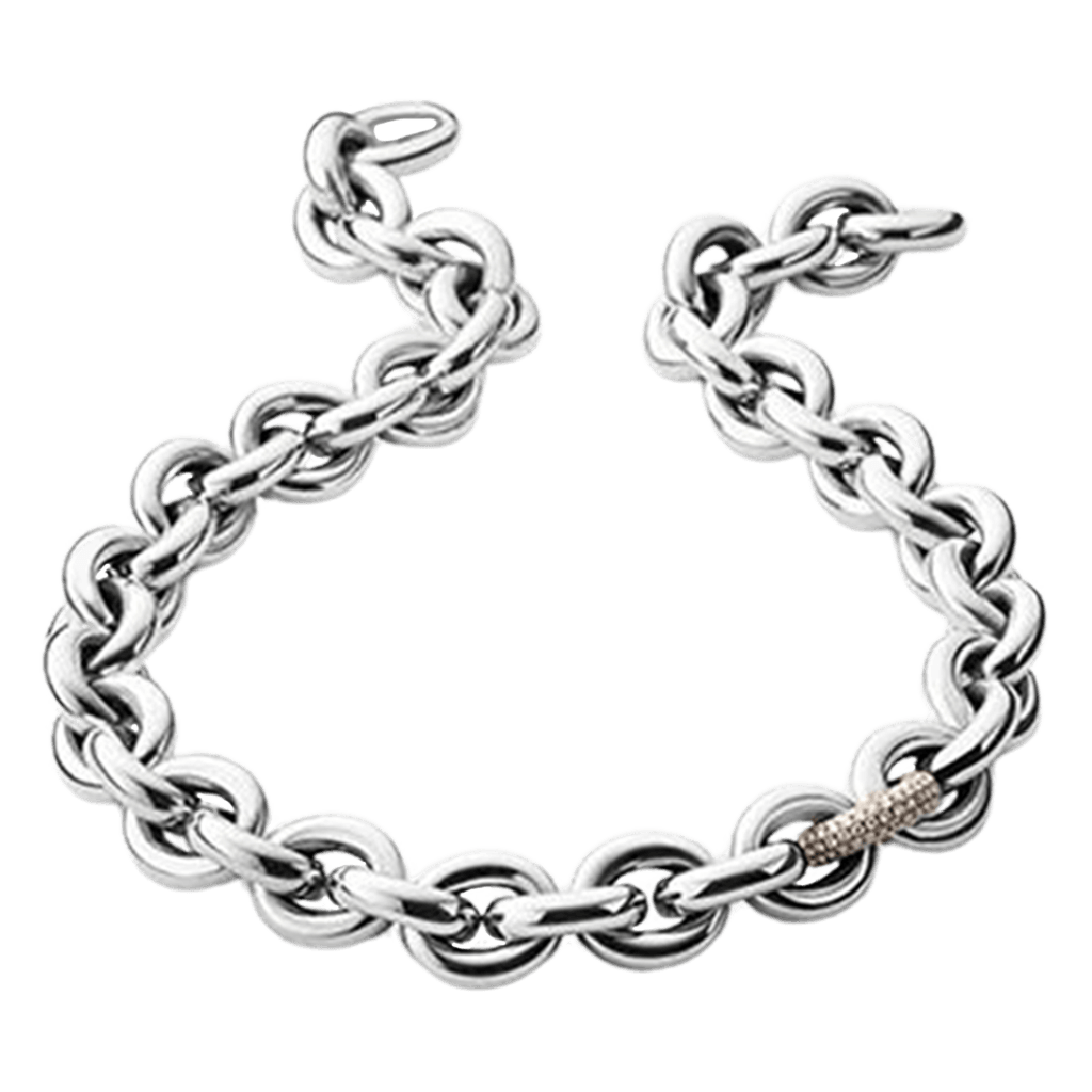 Schaap en Citroen Diamonds collier witgoud met diamant - #3 Schaap en Citroen Diamonds collier witgoud met diamant - #3