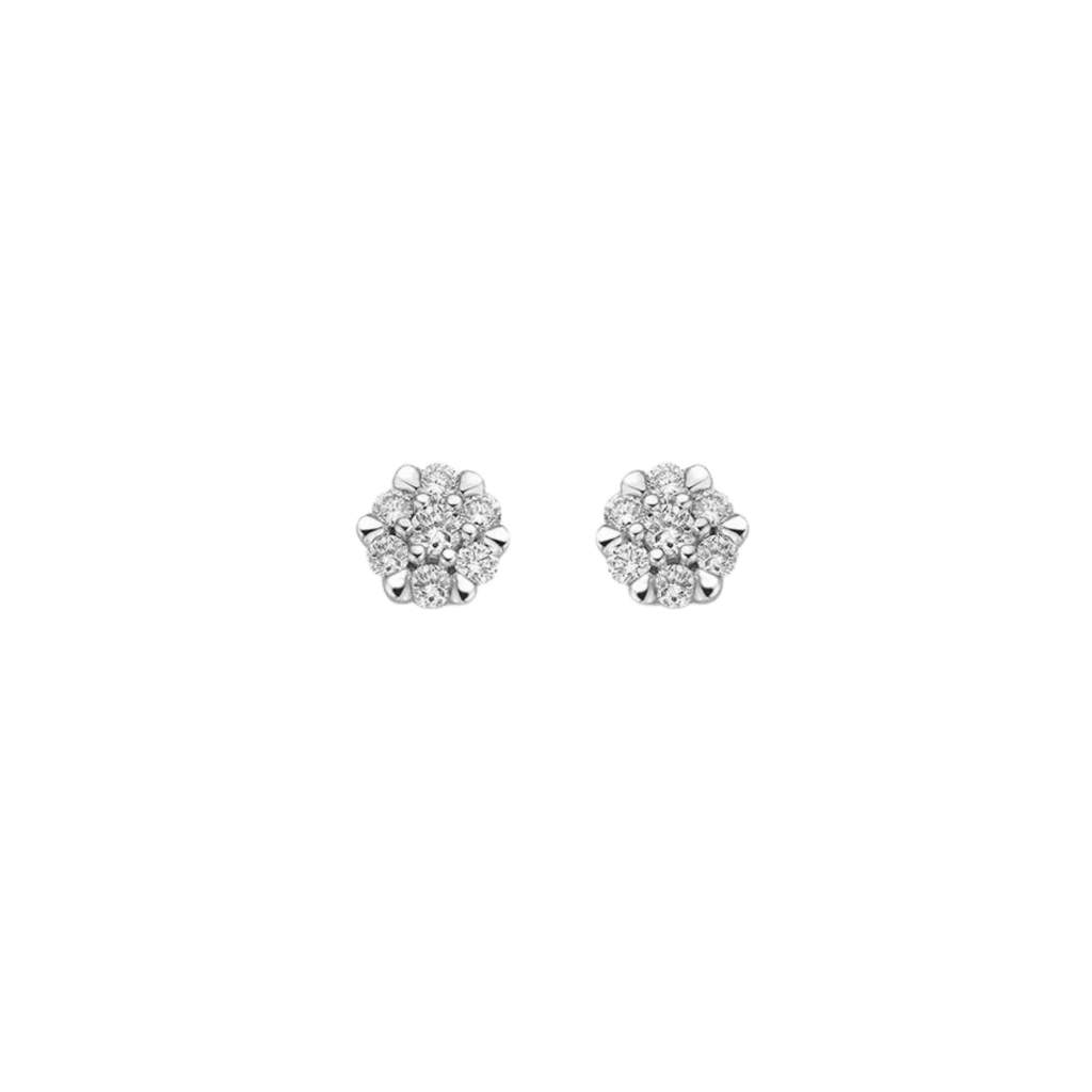 Schaap en Citroen Diamonds oorsieraad witgoud met diamant - #1 Schaap en Citroen Diamonds oorsieraad witgoud met diamant - #1