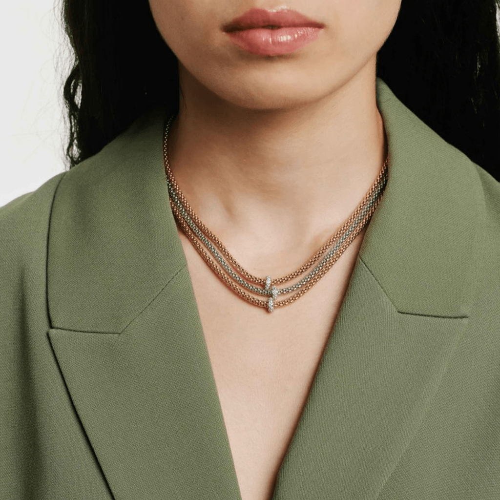 FOPE Prima collier roodgoud - 74508CX_BB_R_XBX_043 - #3 FOPE Prima collier roodgoud - 74508CX_BB_R_XBX_043 - #3