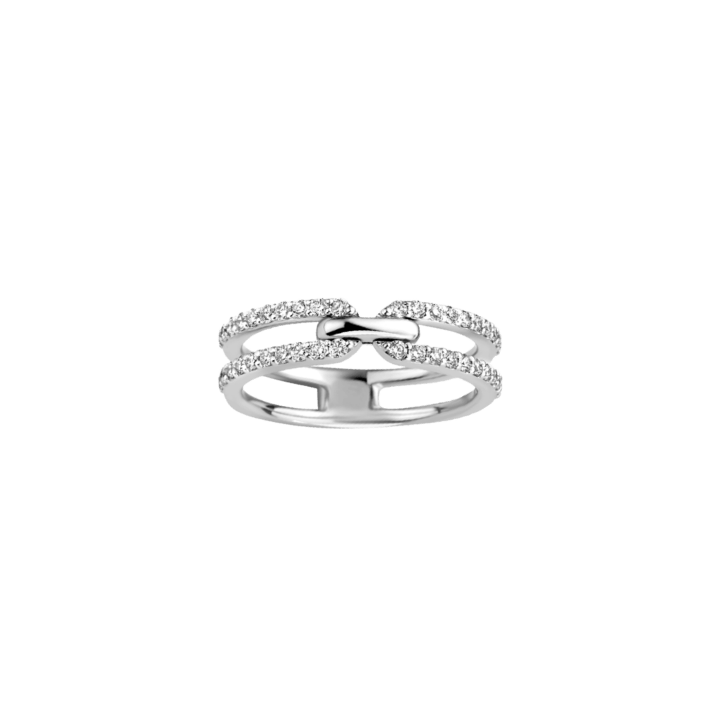 Schaap en Citroen Diamonds ring witgoud met diamant - #2 Schaap en Citroen Diamonds ring witgoud met diamant - #2