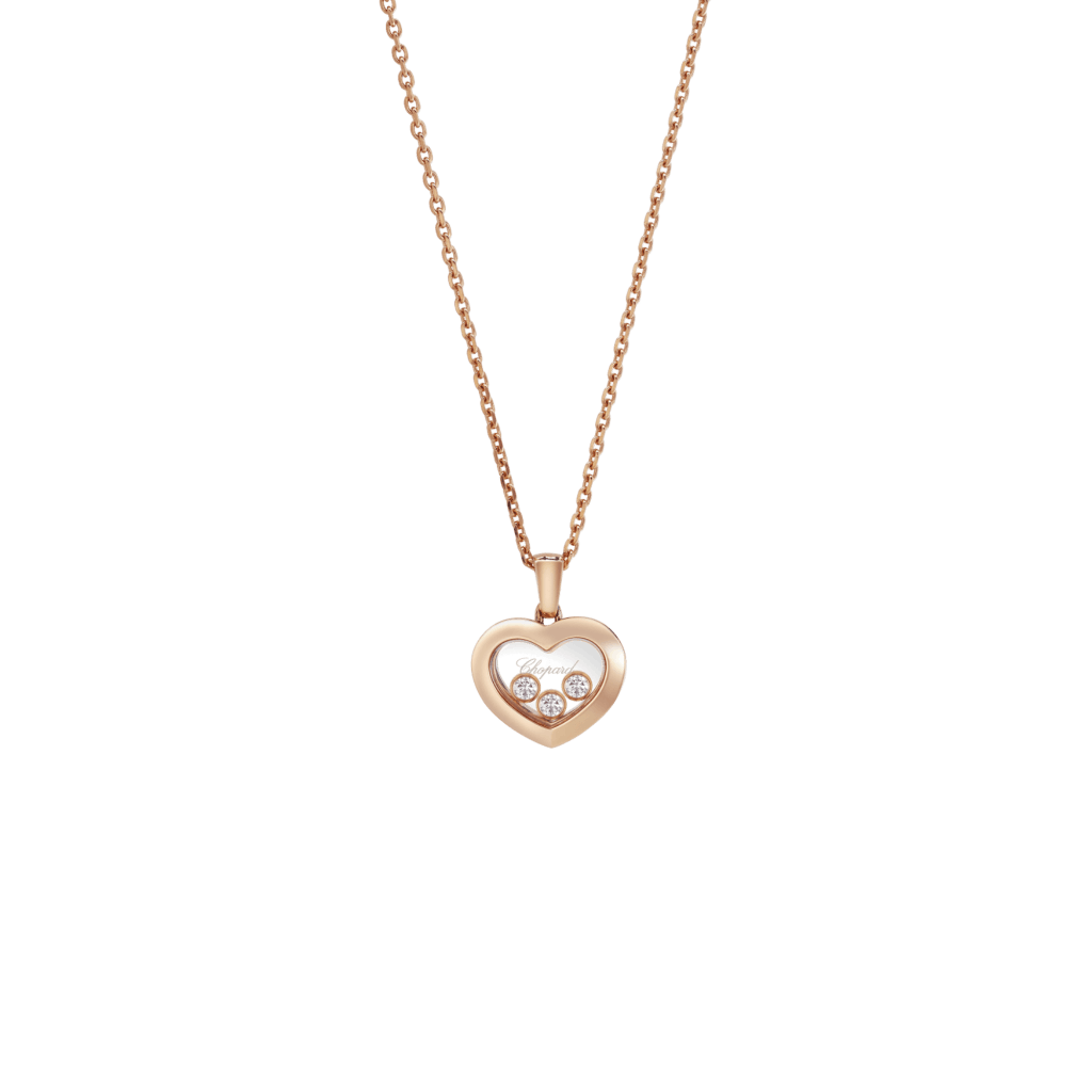 Chopard Happy Diamonds Icons Heart collier roodgoud met diamant - 79A611-5001 - #1 Chopard Happy Diamonds Icons Heart collier roodgoud met diamant - 79A611-5001 - #1