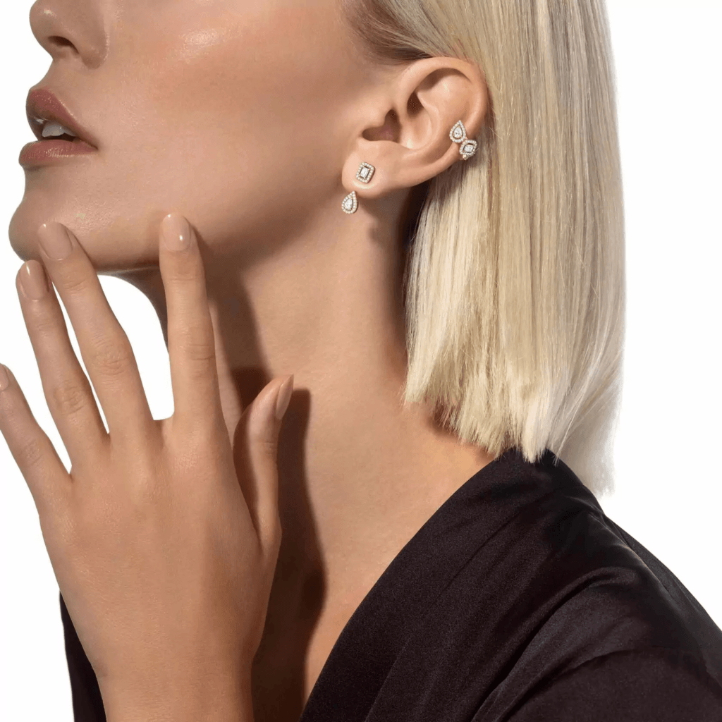 Messika My Twin oorsieraad roodgoud met diamant - 6504-PG - #3 Messika My Twin oorsieraad roodgoud met diamant - 6504-PG - #3