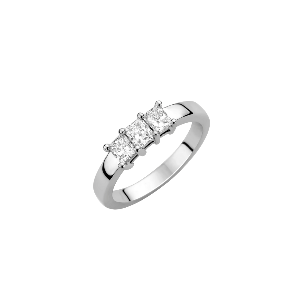 Schaap en Citroen Diamonds ring witgoud met diamant - #1 Schaap en Citroen Diamonds ring witgoud met diamant - #1
