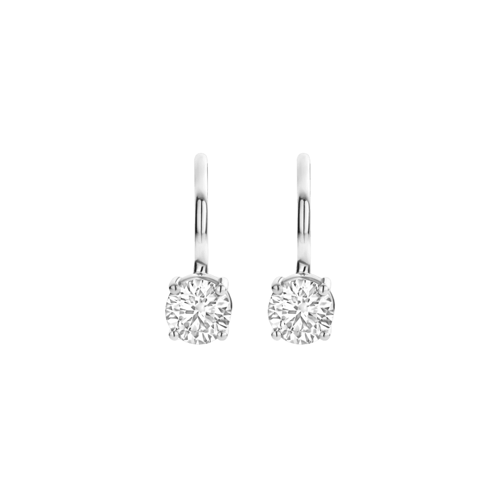 Schaap en Citroen Diamonds oorsieraad witgoud met diamant - #1 Schaap en Citroen Diamonds oorsieraad witgoud met diamant - #1
