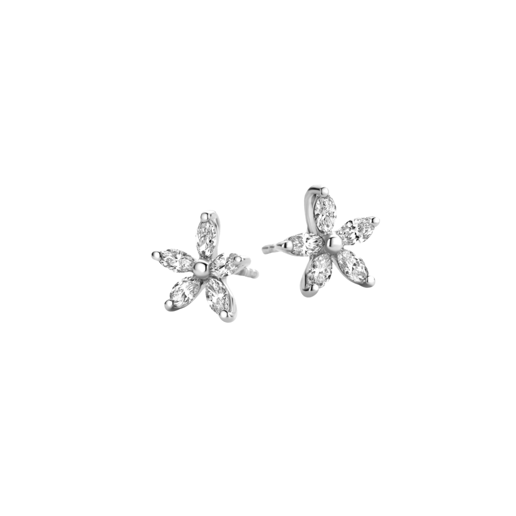 Schaap en Citroen Diamonds oorsieraad witgoud met diamant - #1 Schaap en Citroen Diamonds oorsieraad witgoud met diamant - #1