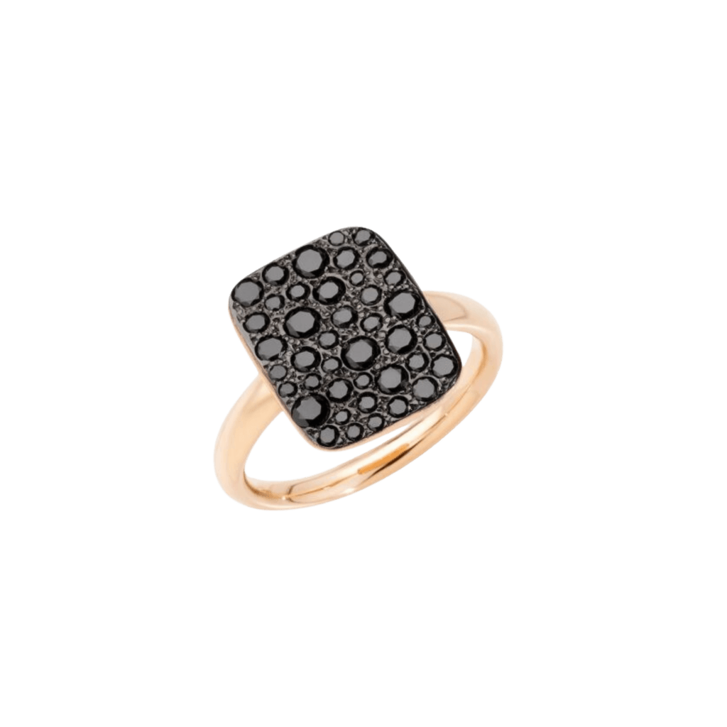Pomellato Sabbia ring roodgoud met diamant - PAB9031 O7000 DBK00 - #1 Pomellato Sabbia ring roodgoud met diamant - PAB9031 O7000 DBK00 - #1