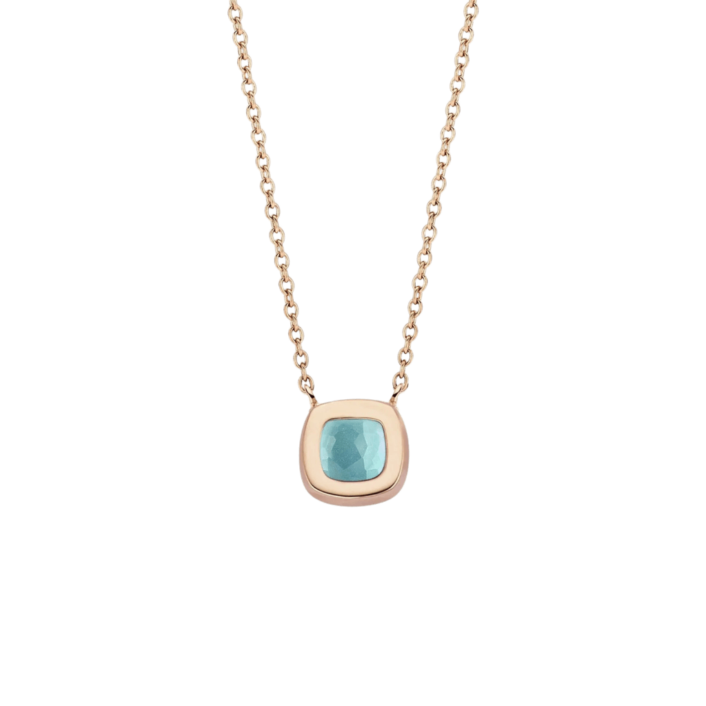 Tirisi Jewelry Milano Sweeties collier roodgoud met diamant - TP9152TQP - #5 Tirisi Jewelry Milano Sweeties collier roodgoud met diamant - TP9152TQP - #5