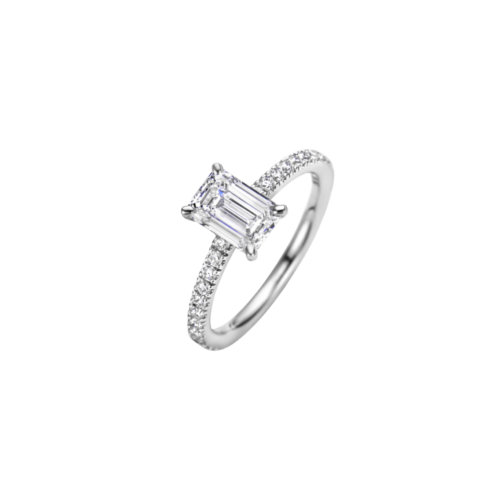 Schaap en Citroen Diamonds ring witgoud met diamant - #1 Schaap en Citroen Diamonds ring witgoud met diamant - #1