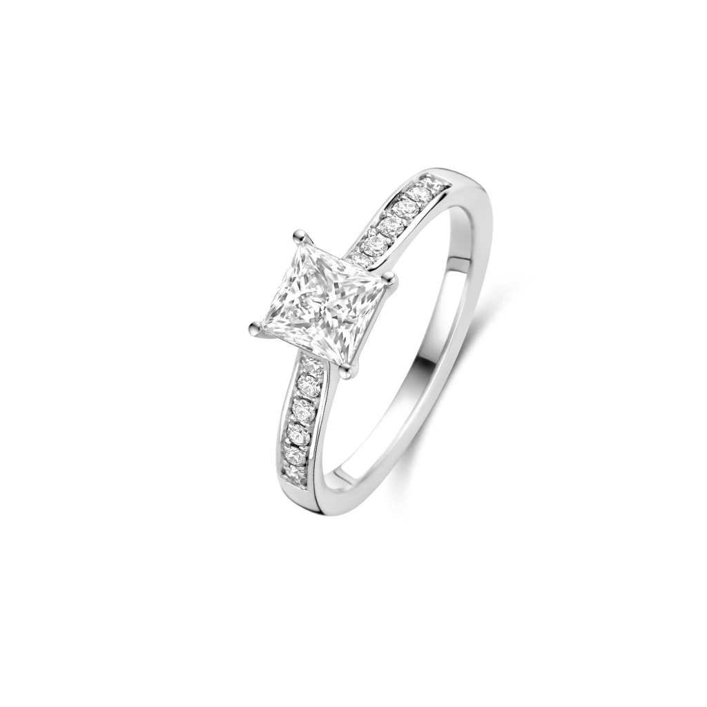 Schaap en Citroen Diamonds ring witgoud met diamant - #2 Schaap en Citroen Diamonds ring witgoud met diamant - #2