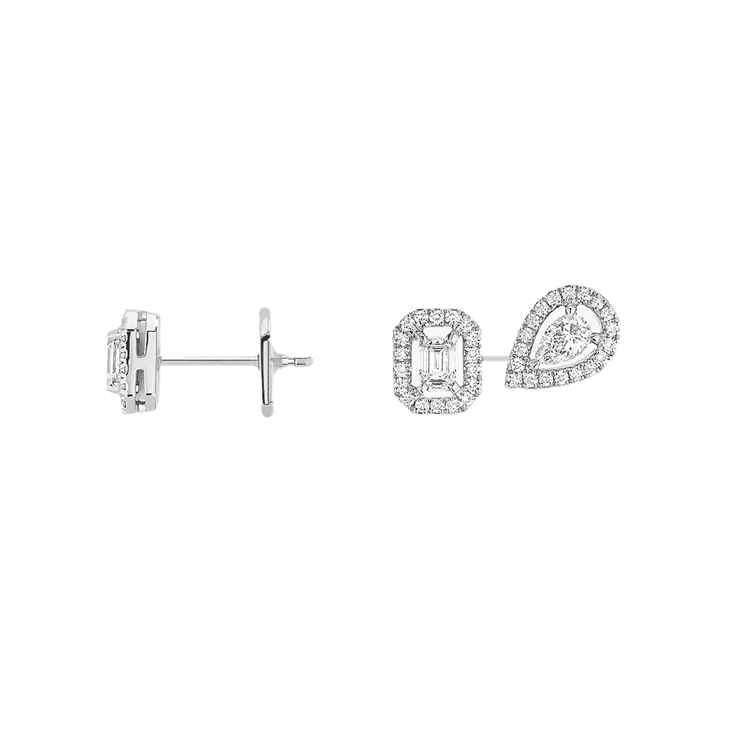 Messika My Twin oorsieraad witgoud met diamant - 7004-WG - #2 Messika My Twin oorsieraad witgoud met diamant - 7004-WG - #2