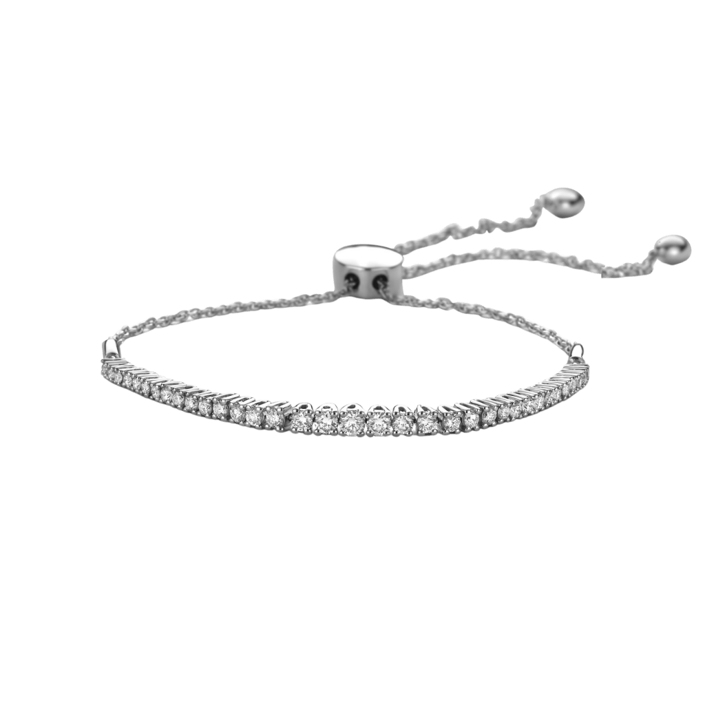 Schaap en Citroen Diamonds armband witgoud met diamant - #1 Schaap en Citroen Diamonds armband witgoud met diamant - #1