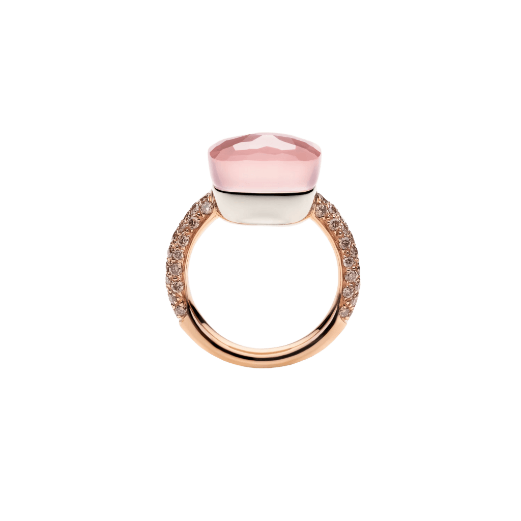 Pomellato Nudo ring roodgoud met diamant - PAB4010 O6000 BRCQR - #3 Pomellato Nudo ring roodgoud met diamant - PAB4010 O6000 BRCQR - #3