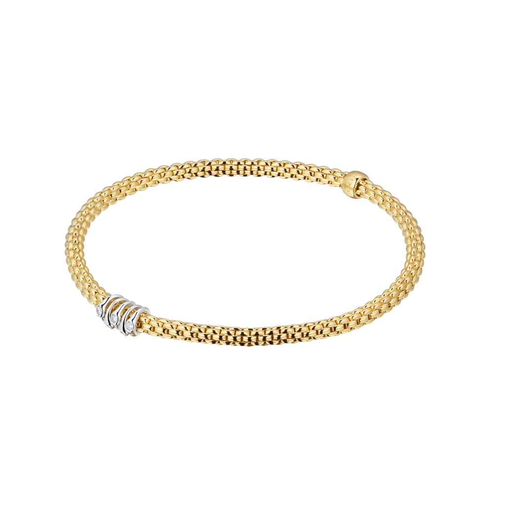 FOPE Prima armband geelgoud met diamant - 74608BX_BB_G_XBX_00M - #3 FOPE Prima armband geelgoud met diamant - 74608BX_BB_G_XBX_00M - #3