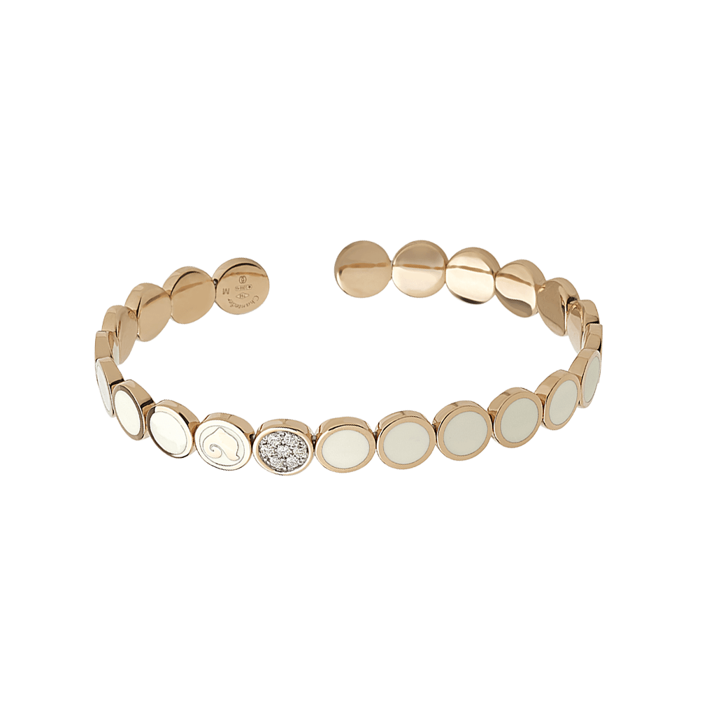 Chantecler Paillettes armband roodgoud met diamant - 40166 - #2 Chantecler Paillettes armband roodgoud met diamant - 40166 - #2