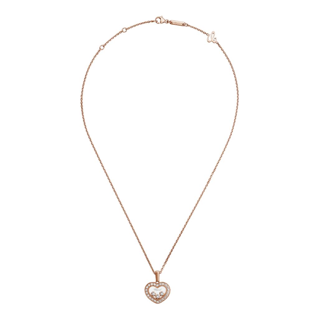 Chopard Happy Diamonds Icons Heart collier roodgoud met diamant - 79A611-5201 - #4 Chopard Happy Diamonds Icons Heart collier roodgoud met diamant - 79A611-5201 - #4