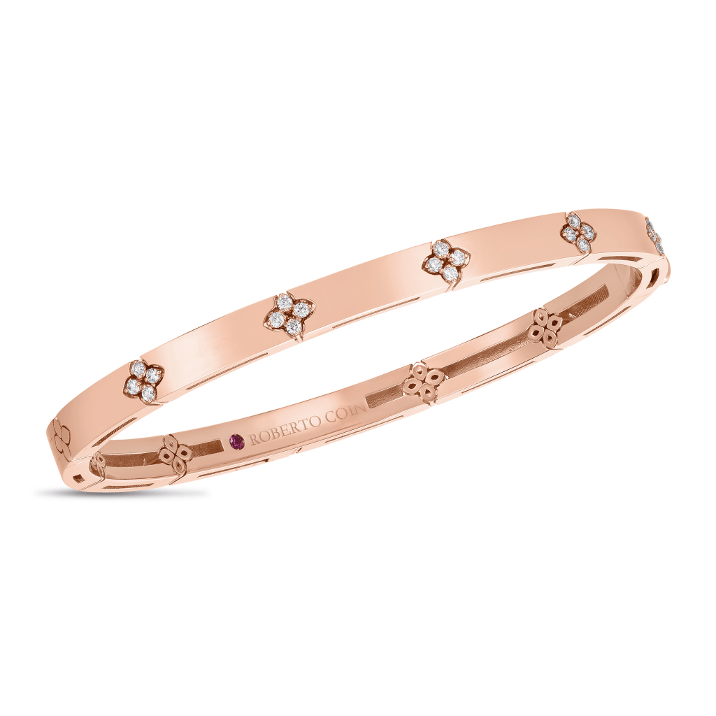Roberto Coin Love In Verona armband roodgoud met diamant - ADR888BA2013 - #2 Roberto Coin Love In Verona armband roodgoud met diamant - ADR888BA2013 - #2