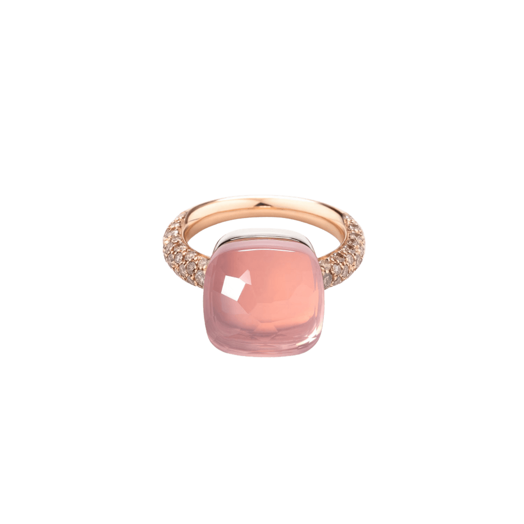 Pomellato Nudo ring roodgoud met diamant - PAB4010 O6000 BRCQR - #2 Pomellato Nudo ring roodgoud met diamant - PAB4010 O6000 BRCQR - #2