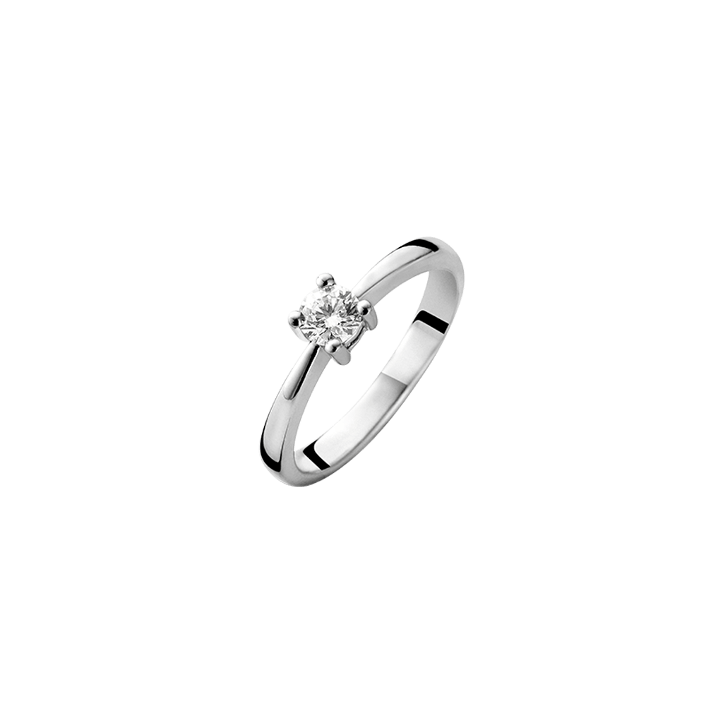 Schaap en Citroen Diamonds ring witgoud met diamant - #2 Schaap en Citroen Diamonds ring witgoud met diamant - #2