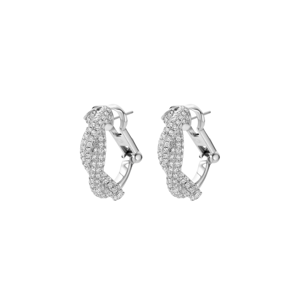 Schaap en Citroen Diamonds oorsieraad witgoud met diamant - #2 Schaap en Citroen Diamonds oorsieraad witgoud met diamant - #2