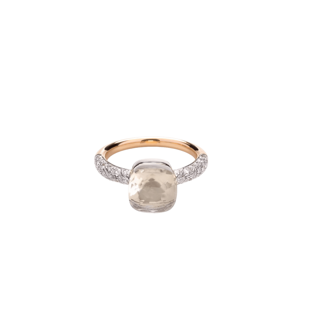 Pomellato Nudo Petit ring roodgoud met diamant - PAB7040 O6WHR DB0TB - #3 Pomellato Nudo Petit ring roodgoud met diamant - PAB7040 O6WHR DB0TB - #3