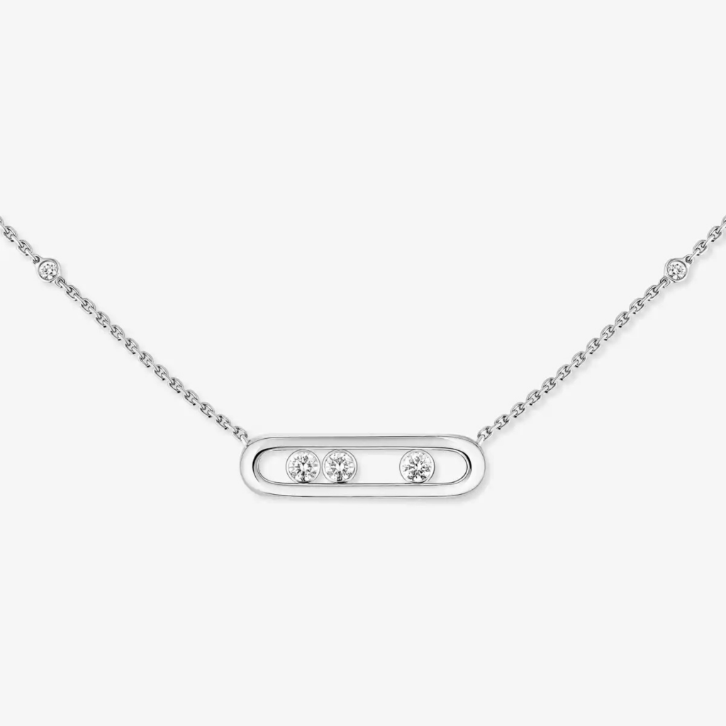 Messika Move Classique Small Model collier witgoud met diamant - 4323-WG - #3 Messika Move Classique Small Model collier witgoud met diamant - 4323-WG - #3