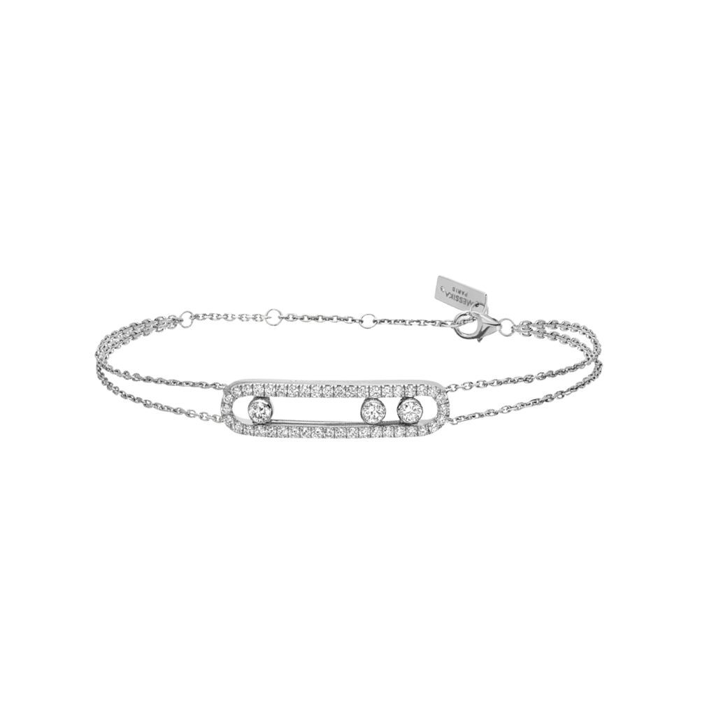 Messika Move Classic armband witgoud met diamant - 3995-WG - #1 Messika Move Classic armband witgoud met diamant - 3995-WG - #1
