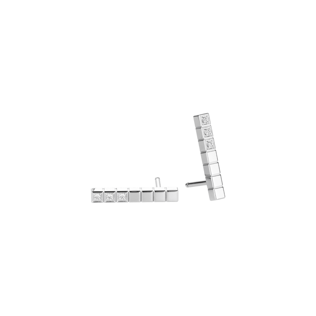 Chopard Ice Cube Mini oorsieraad witgoud met diamant - 837702-1002 - #7 Chopard Ice Cube Mini oorsieraad witgoud met diamant - 837702-1002 - #7