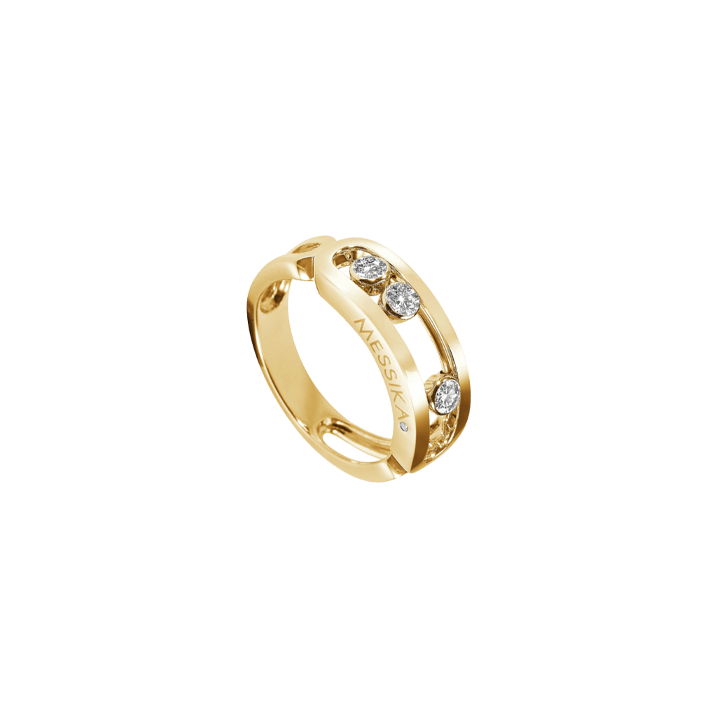 Messika Move Classic ring geelgoud met diamant - 3998-YG - #2 Messika Move Classic ring geelgoud met diamant - 3998-YG - #2