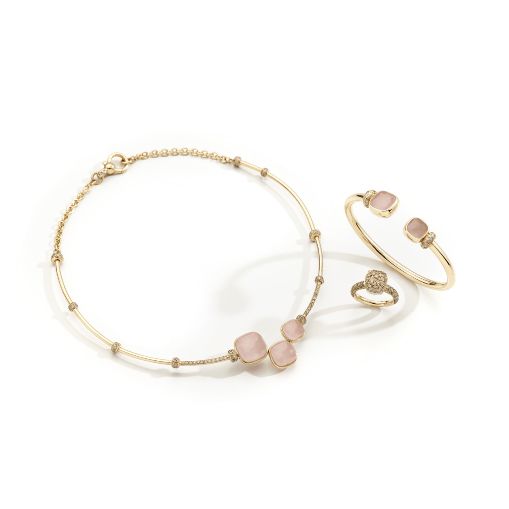Pomellato Nudo oorsieraad roodgoud met diamant - POC2025 O7000 BRCQR - #5 Pomellato Nudo oorsieraad roodgoud met diamant - POC2025 O7000 BRCQR - #5