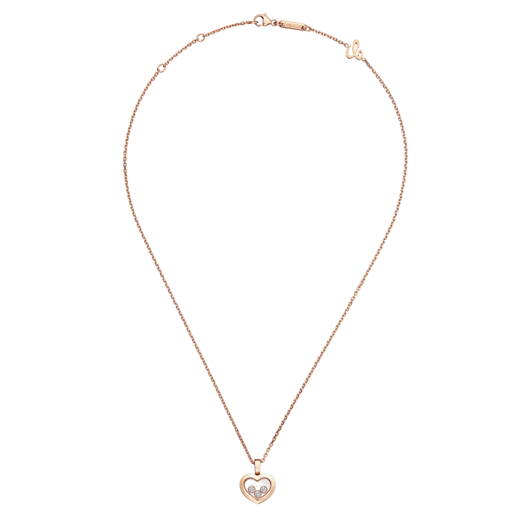 Chopard Happy Diamonds Icons Heart collier roodgoud met diamant - 79A611-5001 - #3 Chopard Happy Diamonds Icons Heart collier roodgoud met diamant - 79A611-5001 - #3