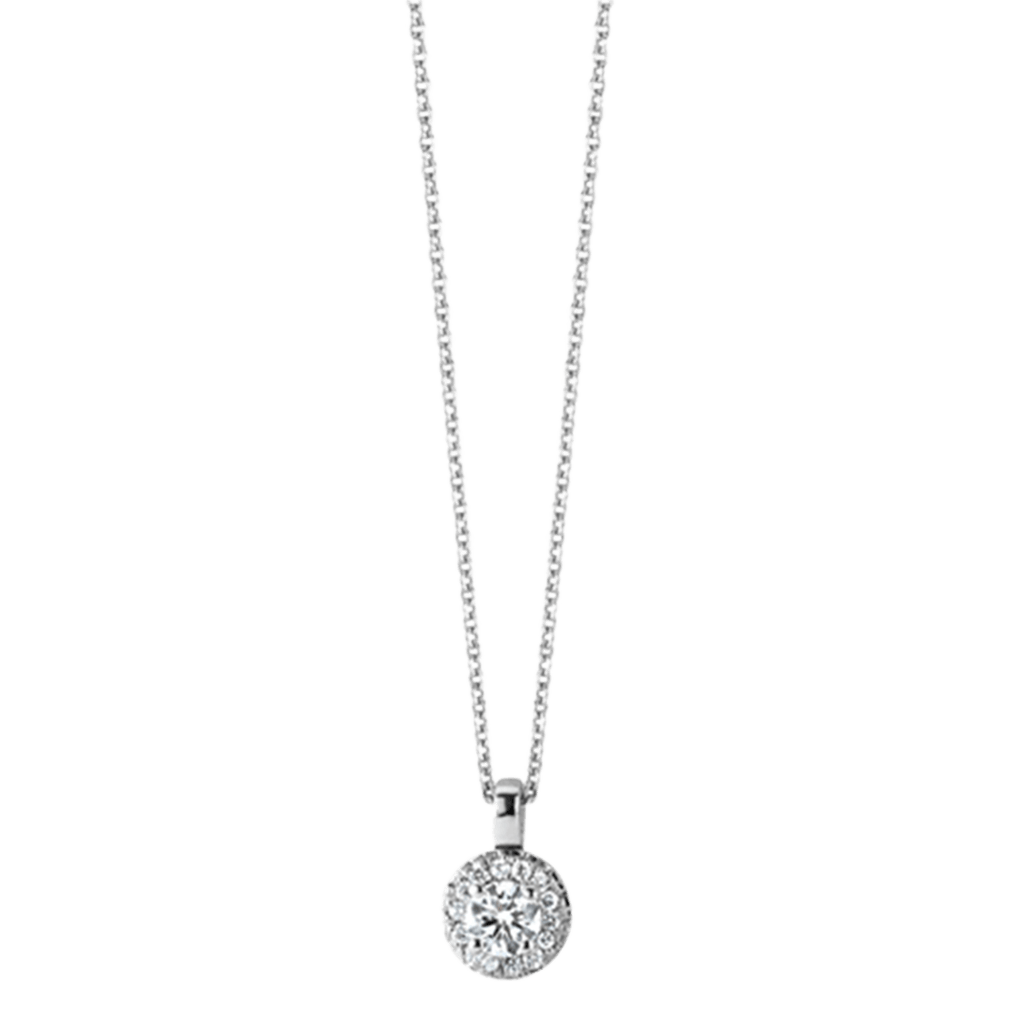 Schaap en Citroen Diamonds collier witgoud met diamant - #2 Schaap en Citroen Diamonds collier witgoud met diamant - #2