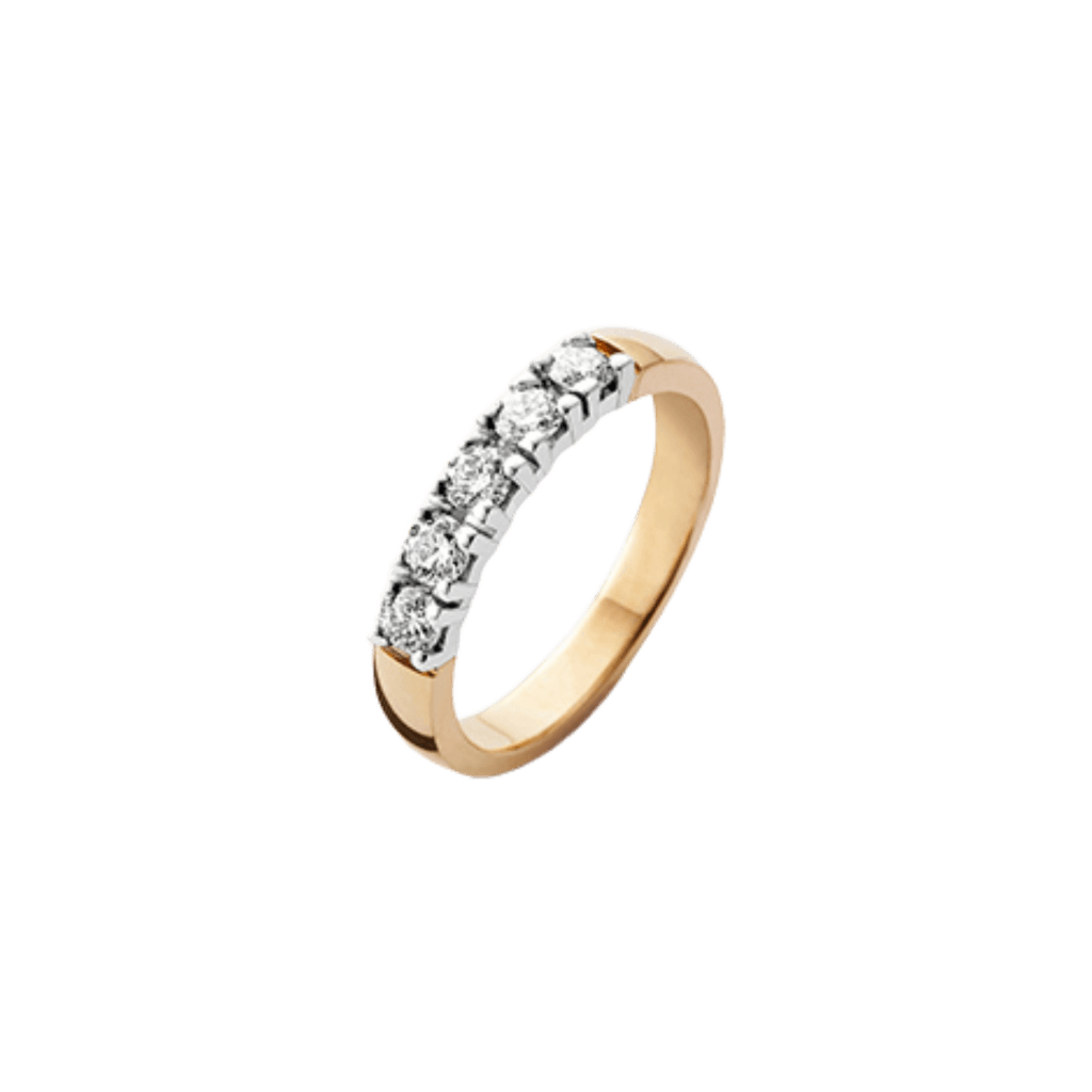 Schaap en Citroen Diamonds ring geelgoud met diamant - #1 Schaap en Citroen Diamonds ring geelgoud met diamant - #1