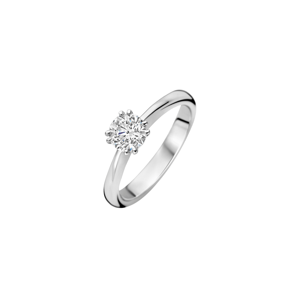 Schaap en Citroen Diamonds ring witgoud met diamant - #1 Schaap en Citroen Diamonds ring witgoud met diamant - #1