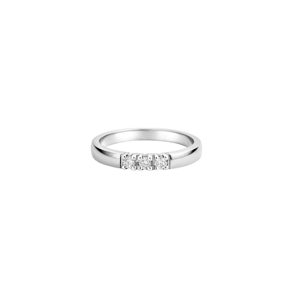 Schaap en Citroen Diamonds ring witgoud met diamant - #3 Schaap en Citroen Diamonds ring witgoud met diamant - #3